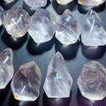 Natural Crystal Chakra Meditation Torch Polished Clear Quartz for Decorative Healing Crafted From Old Product Category