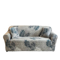 Washable Spandex Non Slip Soft Couch Two-Seat Elastic Sofa Cover Slipcover Tropical Leaf Printed Stretch Couch Cover