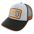 Customized 2 Tone Embroidery Applique Patch Logo 5 Panel Caps Running Unisex Canvas Outdoor Casual Foam Mesh Trucker Hat