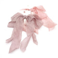 MIO New Arrival Woman Sweet Metal Spring Clip Made Big Ribbon Bow Hair Clip Fashion Hair Clips for Kids Girls
