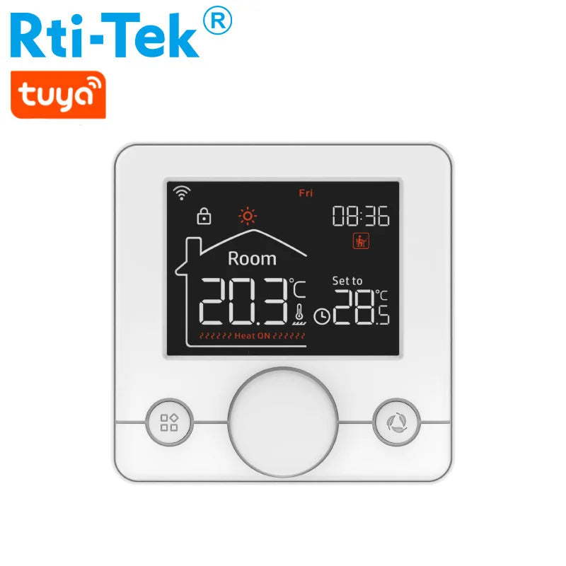 Floor Heating Thermostat LCD 3A Programmable Smart WiFi Boiler Thermostat