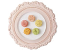 Extra Large Thick Waterproof Heat Resistant Korean Style Round Silicone Lace Placemat Coaster Dining Room Table Mats