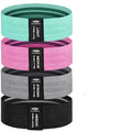 Colorful Three Piece Resistance Bands Accept Customization Cheap Hot Selling Fabric Exercise Bands