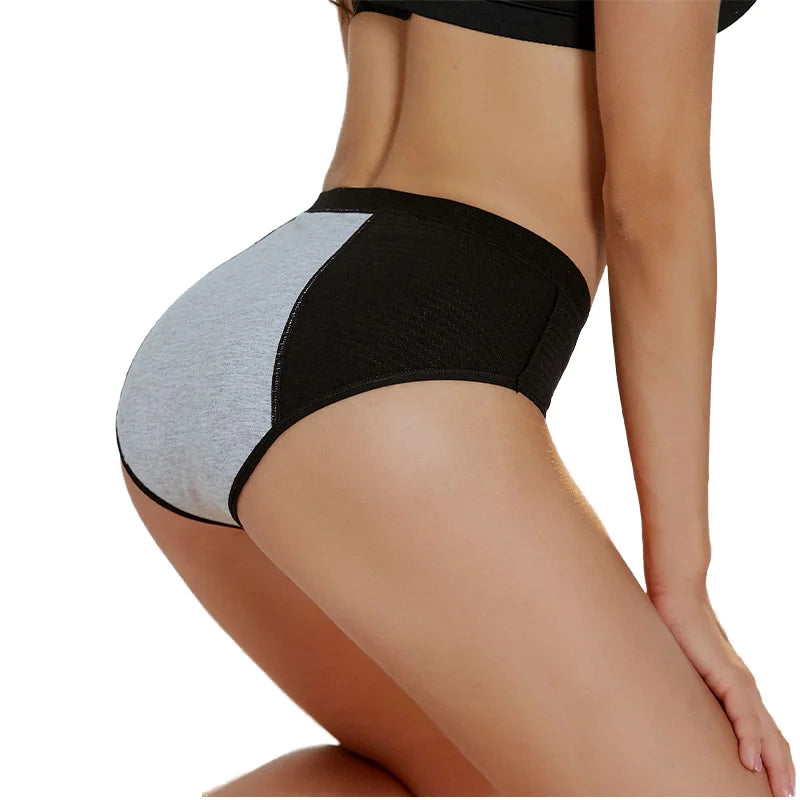 JOGOGO Wholesale Customize Soft Breathable Cotton Menstrual Period Leakproof Three Layer Water Absorbent Physiological Pants