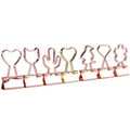 Wholesales Office Stationery Binder Clips Custom Logo Metal Wire Handle Fold Back Clips 19mm Gold Rose Gold Long Tail Bill Clips