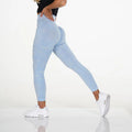 ShanZai Anticellulite Leggings Manufacturer China Seamless Scrunch Sports Shorts Yoga Leggings