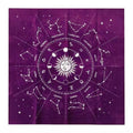 Tailai Tarot Card Divination Tablecloth Altar Cloth Pentacle Astrology for Tarot Enthusiasts Psychologists Board Game Cloth