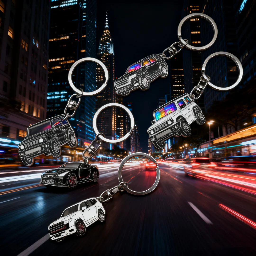 2026 New Arrived Car Wheel Keychain Classic 3d Car Shaped Keychain for Car Keys