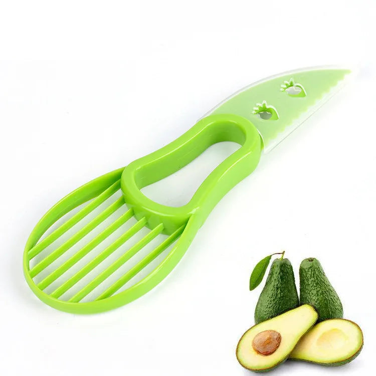 3 in 1 Avocado Slicer Fruit & Vegetable Peeler Kitchen Tools Avocado Tool Cutter