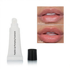 Mint Flavor Vegan 10ml Peptide Hyaluronic Acid Moisturizer Lightening Collagen Lip Plumping Balm Private Label