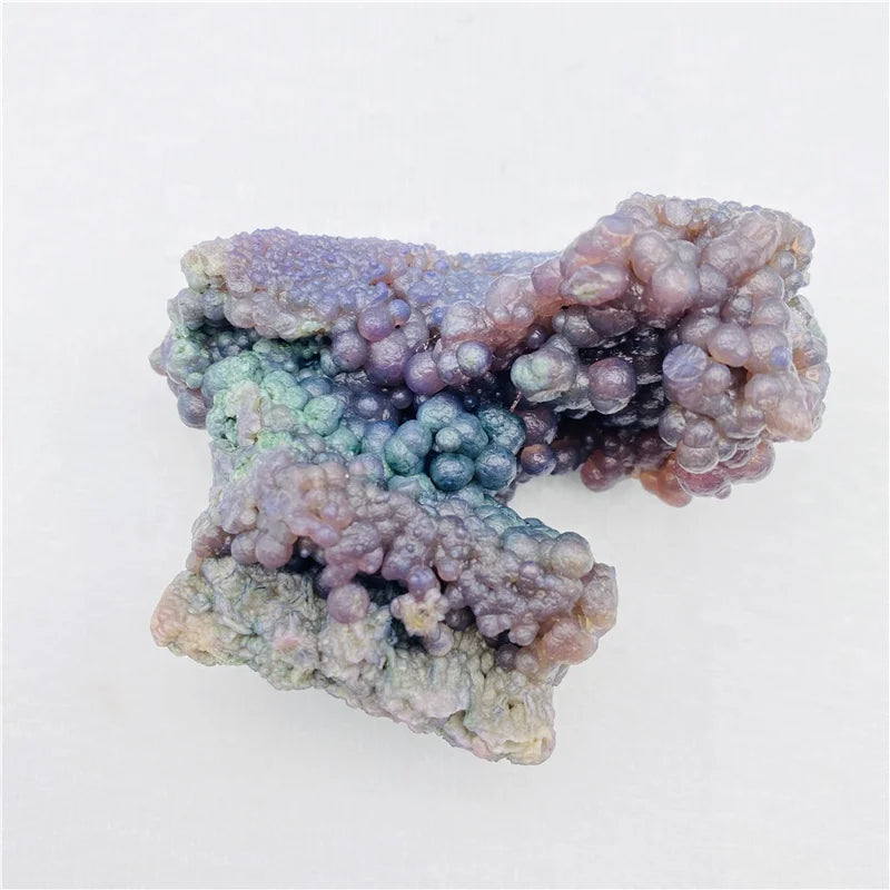 Natural Grape Agate Cluster Raw Purple Grape Agate Mineral Stone Specimen