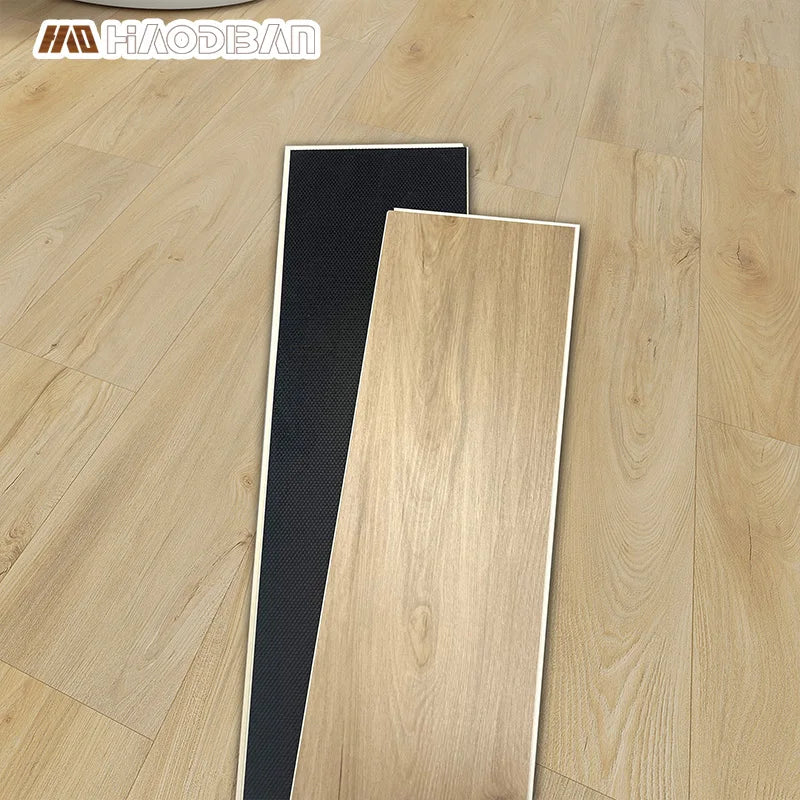 Wear-Resistant Suelo Vinilico Laminado SPC 5 4.0 mm Natural Oak Color Click Plastic Vinyl SPC Flooring