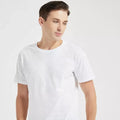 100% Cotton Short Sleeve S to 5XL O-neck Custom Design Oem logo Men's Plain Blank White Cotton t Shirts