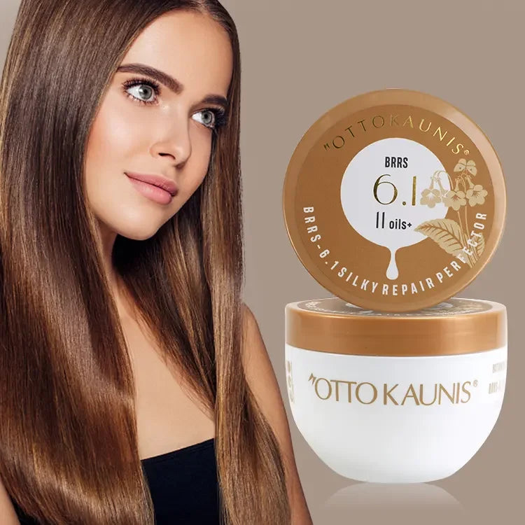 Silky Repair Botanical Riches Dry Damaged Frizzy Hair Deep Repairing Vitamin E Collagen Hyaluronic Acid Cream Ultimate Hydration