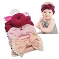 Hairband 3-piece Set of Donuts for Girls' Hair Accessories Baby Headband Bow Head Wear