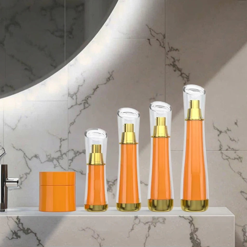 BORUI Luxury 40ml 50ml 70ml 90ml Acrylic Jars & Bottles with Pump Sprayer for Cosmetics Skin Care Serum Face Mask Shampoo & Wigs