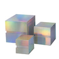 Custom Design Large Paper Magnetic Folding Box Packaging Luxury Laser Cardboard Foldable Gift Box for Wedding Dress