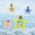 Fashionable Five-pointed Star Stitching Acetate Hair Claws Custom logo Creative Design Women's Hair Clips Wholesale