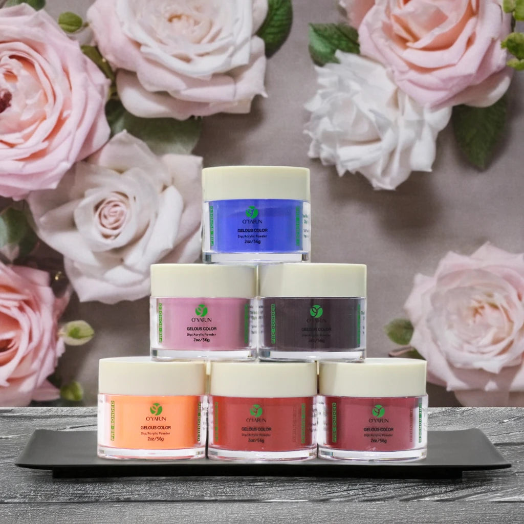 Oyafun 2oz Nail Acrylic Dip Powder Fast Dry Custom Logo for Nail Salons Wholesale