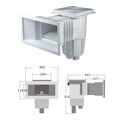 Hot Sale Factory Supply Swimming Pool Use ABS Wall Plastic Skimmer