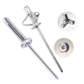 DIN7337 Din 7337 Waterproof Aluminium Waterproof Blind Rivet Flat Round Head Pull Center Rivet