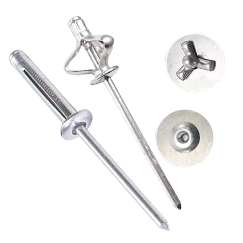 DIN7337 Din 7337 Waterproof Aluminium Waterproof Blind Rivet Flat Round Head Pull Center Rivet