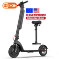 Best 36V 10AH 10 Inch Fat Tire Electric Scooter X8 Finance Mobility Folding Motor Cycle Disc Brake Similar Skateboard for