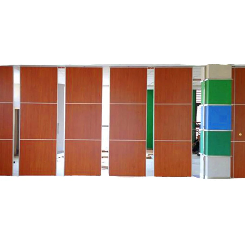 Modern Portable MDF & Aluminium Folding Room Partition Divider for Office School Hospital Gym and Home Use