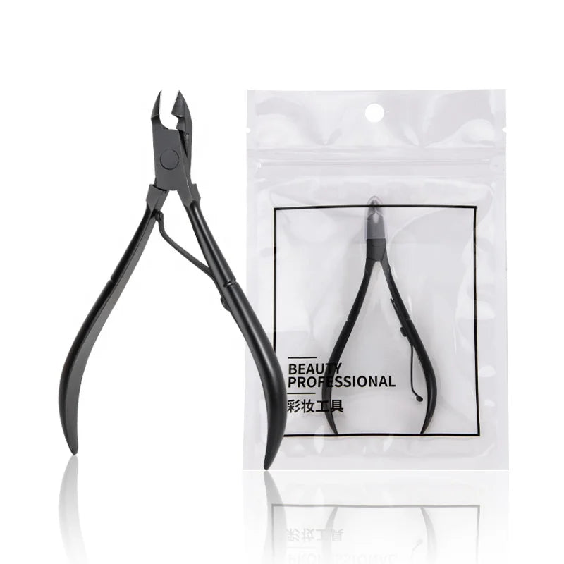 Home Salon Stainless Steel  Manicure Pedicure Tool  Cuticle Trimmer  Podiatry Ingrown  Nail Nippers