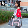 Truelove Wholesale Portable Polyester Pet Carrier Bag Nylon Breathable Small Medium Pet Travel Carrier Adjustable for Dog Cat