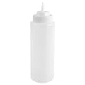 Commercial Kitchen Plastic Condiment Bottle 450ml 700ml 1000ml Leakproof 1 Nozzle and 3 Nozzles Options