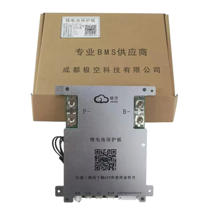 JIKONG JK BMS 200S 4S 8S 12V 24V JK-B2A8S20P 200A Smart BMS Built-in BT Module Support LCD RS485 Port 2A Active Balance Current