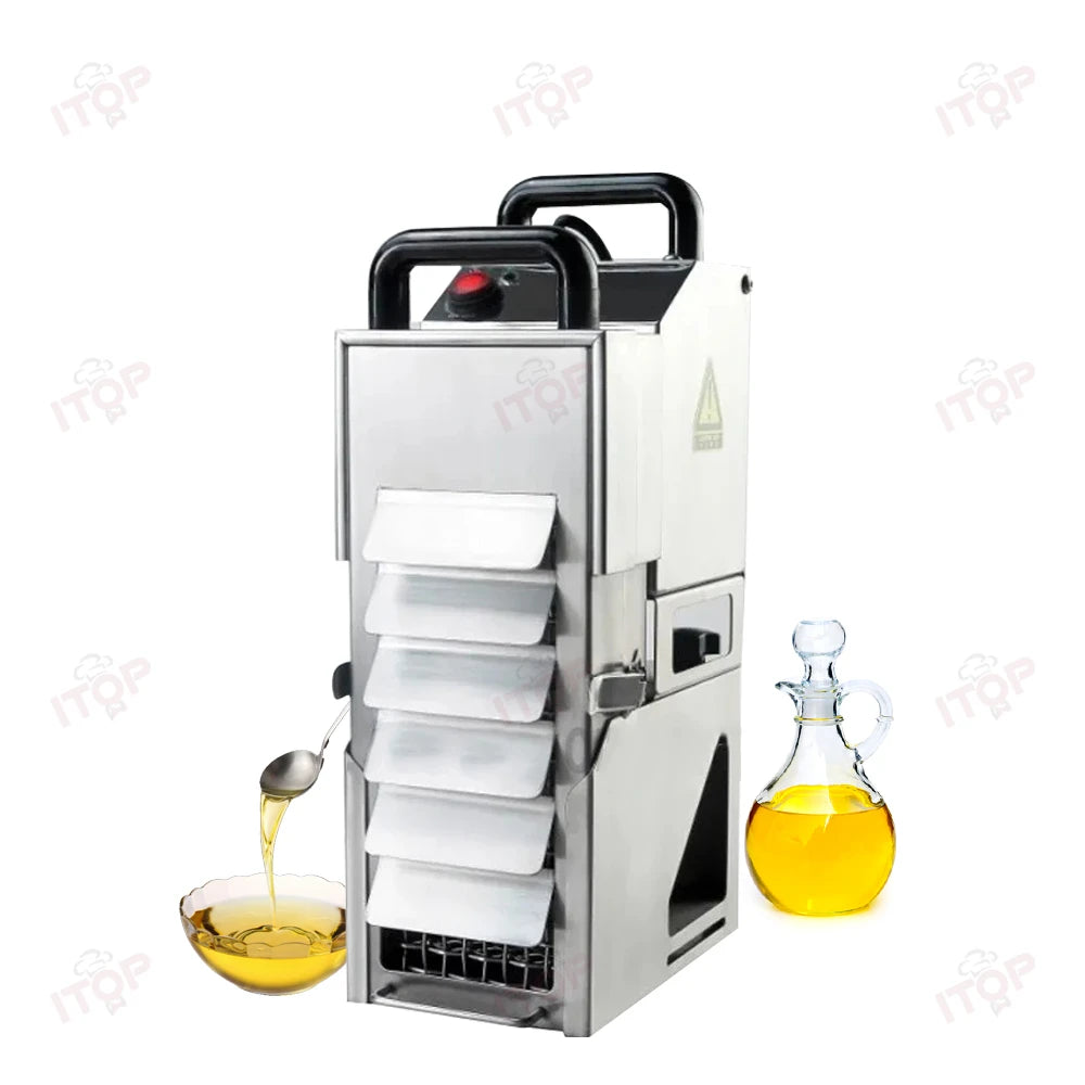 Fast Food Kfc Restaurant Kitchen 35L Cooking Oil Folded Filter Machine for Deep Fryer Portable Oil Filtering Filter Machine