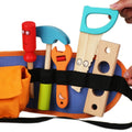 Children's Educational Wooden Tools Set for Role Play-Fine Hand Movements Toy Kit for 5 to 7 Years Boys & Girls