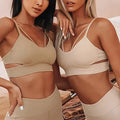 Sportswear Yoga Bra for Ladies High Quality Summer Sexy Fitness Gym Workout Spaghetti Strap Tops Women