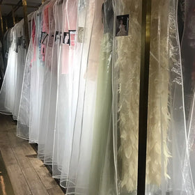 Wedding Dress Dust Cover Transparent PEVA Fabric Garment Bag Cover Various Sizes OEM/ODM Welcome Wholesale