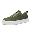 China Supplier Wholesale Walking Style Sports Sneaker Thick Sole Leather Men's Casual Trendy Skateboarding Shoes with Large Size
