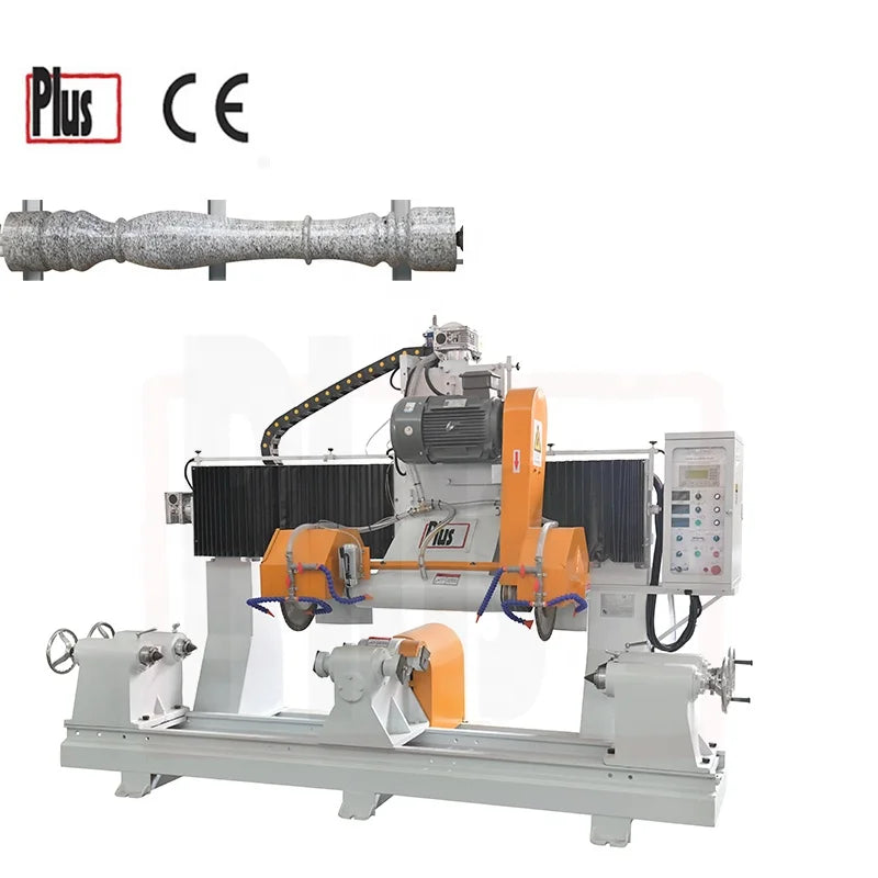 4 Heads Stone Lathe Machine for Vases Cnc Lathe for Stone Vases Lathe Vases Cutting Machine