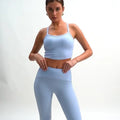 2025 Summer Sexy Sports Bras Set for Women XS Size Cropped Skinny Fit Formal Work Out Clothes New Designs