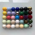 Custom Special Shiny Silver Round Ball Perfume Cap 15 Fea Perfume Bottle Round Cap