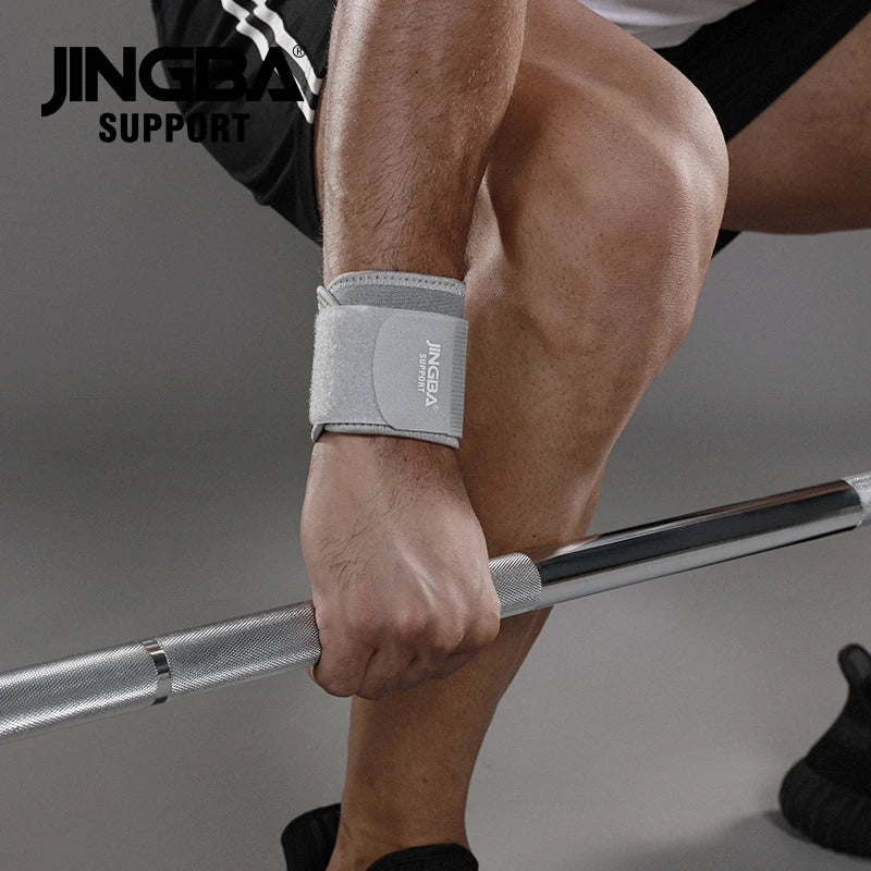 JINGBA Adjustable Neoprene Wrist Support Brace New Hot Sale Stabilizer Adjustable Compression Strap for Work Exercise Men Women