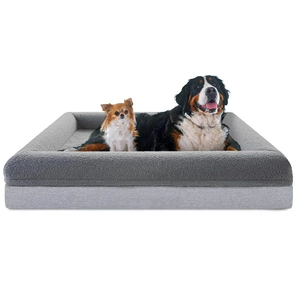 IVY Manufacture Orthopedic Dog Sofa Bed Removable Cover Memory Foam Dog Beds
