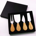 Stainless Steel Eco-Friendly 4-Piece & 6-Piece Cheese Knife Set with Creamer Fork Baking Tools Home Kitchen Dishwasher Safe