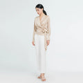 Factory Wholesale Women's Mulberry Silk Shirt Women High Quality Luxury Custom Silk Shirts