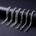 FY-51 Fashion Mens Bracelets Jewelry Stainless Steel Chain Bracelet Men