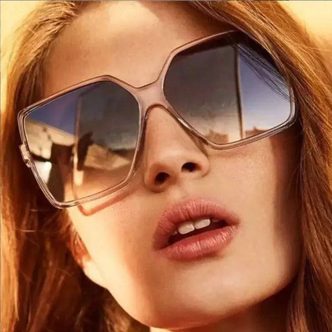 Black Shade Woman Uv400 New Fashion Square Sunglasses Female Branded Sunglass 2024 Women Lentes De Sol Shades Square