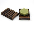 Soap Dish Holder Bathroom Wooden Soap Case Sink Deck Bathtub Shower Dish Hand Craft Natural Wooden Holder