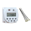 Animal Breeding 12V 24V 110V 220V Programmable Timer Switch With 4 Wires LCD Display Digital Daily Weekly Digital Timer Switch