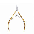 Manicure Pedicure Tools Fingernails Toenail Care Trimmer Scissors Clipper Plating Gold Cuticle Nipper