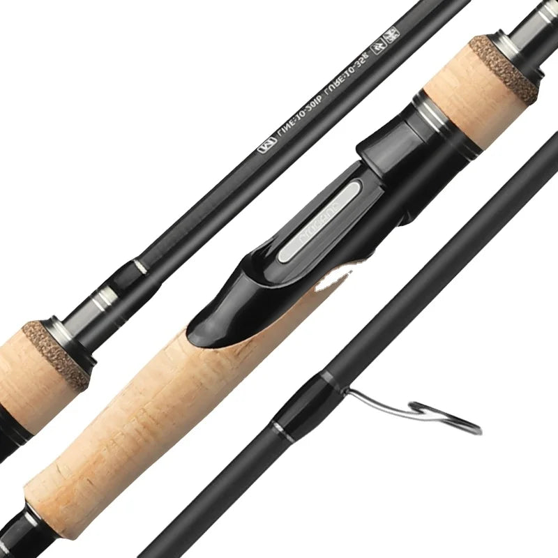 CHILENT CR Fishing Rod 1.68/1.8/2.1/2.4/2.7/m Bait Casting Rodsuitable for Traveling Bait Weight 3-40g M/ML Portable Lure Rod